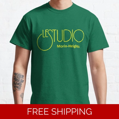 Le Studio Classic T-Shirts Morin-Heights Yellow Logo